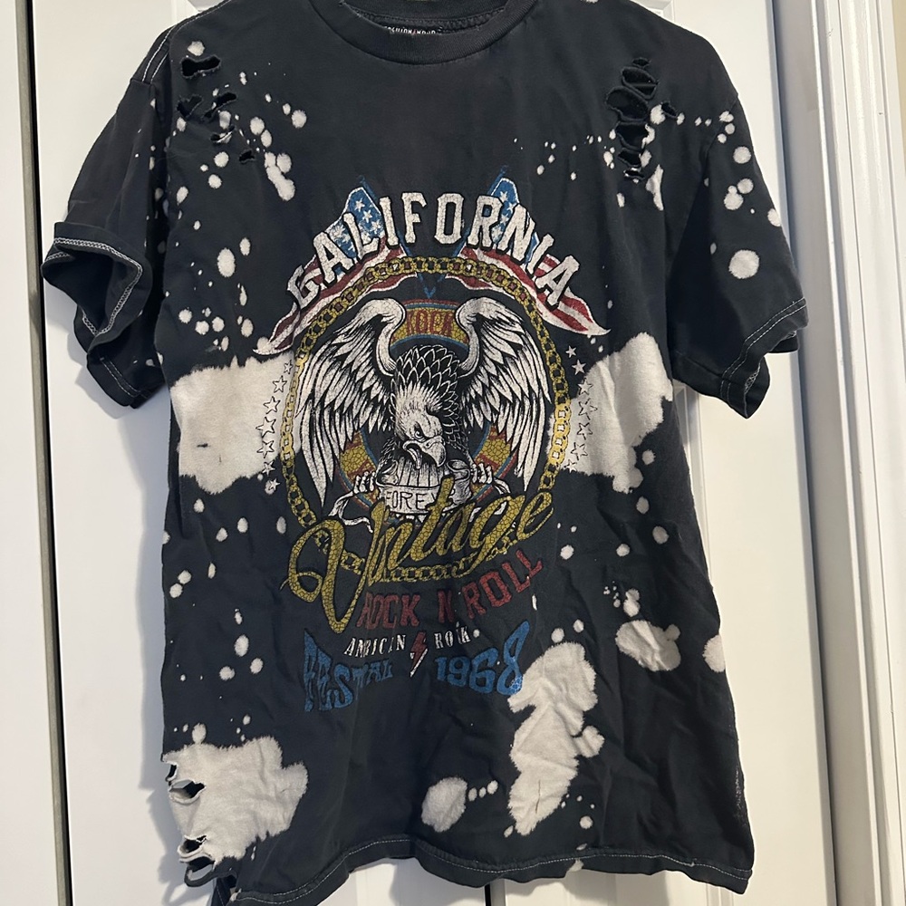 Vintage Black Graphic T-Shirt